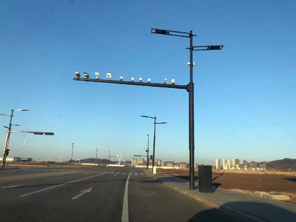 肥城市黑龙江佳木斯综合路灯杆项目