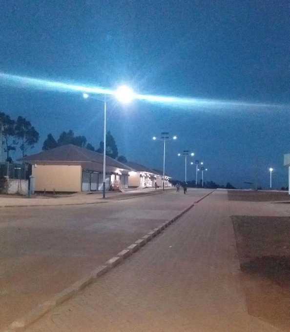 肥城市非洲科特迪瓦太阳能路灯工程